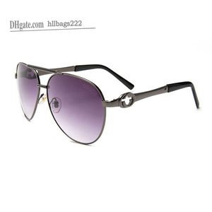 Womans Sunglasses Mens Słońce Szklanki Projektowanie luksusu UV Protection Men Gradient Gradient METAL MOSE MODA Kobiety Kobiety z pudełkiem