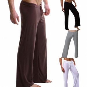 20231 homens yoga correndo calças primavera verão gelo seda sweatpants ginásio yoga fitn calças casuais dos homens sólidos calças com cordão a68p #