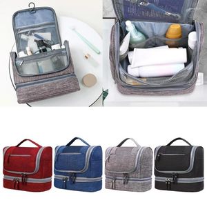 Storage Bags Practical Large Travel Toiletry Bag For Camping Gym Wet Dry Separation