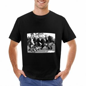 Jack Nicklaus Arnold Palmer i Gary Player U.S. Open T-shirt na początku lat 60. XX wieku T-koszul