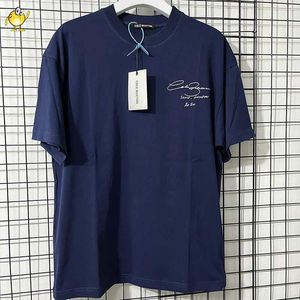 Erkek Tişörtleri Kraliyet Mavi Cole Buxton T Shirts Erkek Kadın 1 1 Yaz Moda Günlük Büyük Boyut Giyim En İyi Kalite% 100 Pamuk CB Tops Tee J240326