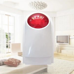 2024 433 MHz bezprzewodowe Syren Syren Light Alarm Outdoor Waterproof tylko dla G4 / W123 / G50 / PG103 / W2B WIFI GSM System alarmowy- dla światła Siren Bezprzewodowe 433 MHz