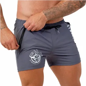 Casual Quick Dry Shorts Uomo Estate Running Pantaloni sportivi Palestra Fitn Bodybuilding Training Bermuda Uomo Beach Swim Trunks Bottoms