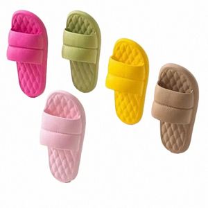 slippers Women Home Slipper Thick Platform Shoes Summer Beach Flip Flops EVA Soft Sole Flat Mute N-slip Slides Sandal S0Aj#