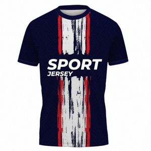 Męskie bieganie kompleksowe Szybkie suche koszulka piłkarska Fitn Tight Sportswear Gym