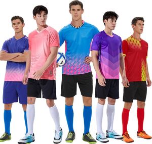 Custom Adults Thailand Soccer Uniforms Quick Dry Black Orange Jerseys Breathable Football Jersey Sets For Men 240318