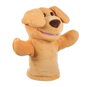 Rollspel Plush Dog Hand Puppets Bedårande fylld djurleksak för berättelse 240321