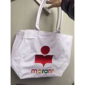 Canvas bag shopping bag tote bag embroidered Japanese and Korean MAR thick canvas bag