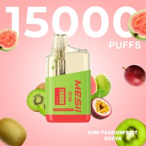 Shenzhen mais recente 15000 Puffs Pofos de vape e cigarro de cigarro descartável e líquido Mesii Tornado Vapotizer 15k Puff