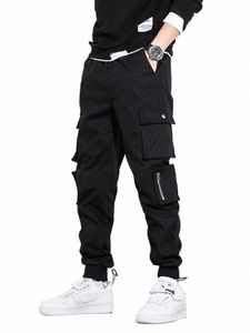 spring Summer Multi-Pockets Cargo Pants Men Streetwear Plus Size Black Joggers Male Casual Cott Trousers 6XL 7XL 8XL A1cy#