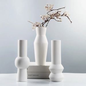 Filmy Dekoracja domu Nowoczesna rustykalna wystrój domu Moda Ceramiczna Dekoracja wazonów kwiatowych