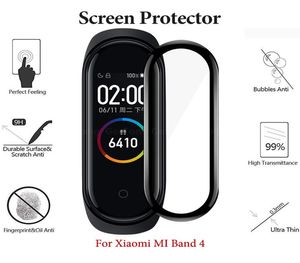 3D пленка для Xiaomi Mi Band 4 Защитная пленка из мягкого стекла для Mi Band 4 Пленка с полным покрытием Защитный чехол для экрана Защитный смарт-аксессуар7066657