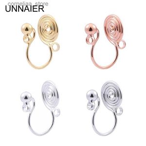 Ear Cuff Ear Cuff Mosquito coil ear clip accessory with hanging invisible clip female non perforated ear clip converter Y240326