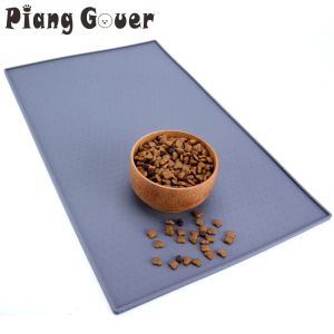 Mats Silicone Pet Mat For Cat Pet Food Pad Bowl Drinking Mat Dog Feeding Placemat Easy Washing