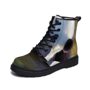 Botas personalizadas masculinas preto branco vermelho azul verde bege rosa cinza casual masculino e feminino calçados esportivos ao ar livre caminhada jogging calçados esportivos customizatio132