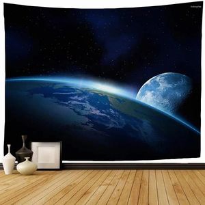 Tapestries Outer Space Planet Tapestry Abstract Science Fiction Of Galaxy Wall Hanging Art For Bedroom Living Room Dorm Decor