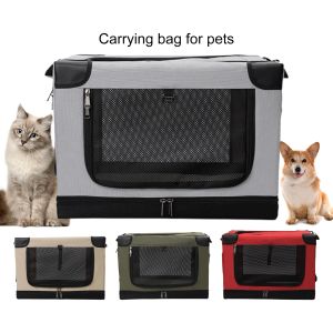 Passeggini Letto per cani di grandi dimensioni portatile Cuccia per cani pop-up Gabbia per interni ed esterni per animali domestici Cuccia per auto Cuccia per gatti Collezione di accessori per auto per cani