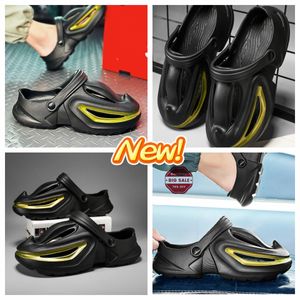 GAI Shark billed hole shoes soft soled beach shoes men's height increasing summer shoes breathable outdoor sandals Summer Men Rubber EUR 40-45 Factory Cheap EVA