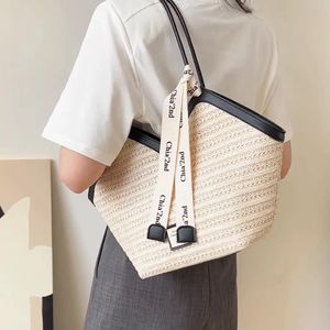 Nowe modne torebki Underm Lady Summer Straw Casual Torby WISTBONS PANING DUŻO DUŻE TORES FOR WOMIN BAG TOTE TOTE YFA2119