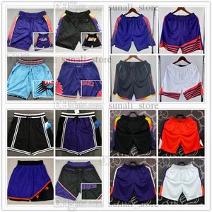 Pantaloncini da basket da uomo Kevin Durant Devin Booker Bradley Beal Steve Nash Pantaloni della tuta Charles Barkley