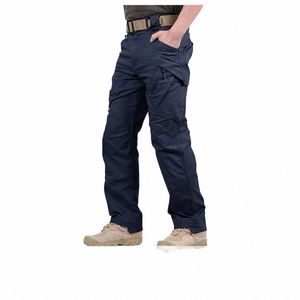 Magcomsens Tactical Pants with Multi-Pockets Comfort Flex Hållbara utomhusarbetsbyxor för vandringsfiske Cam Z6AA#