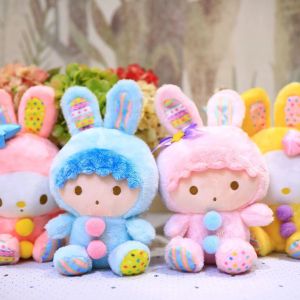 Animali di peluche Simpatico coniglio gemello di peluche Gioco per bambini Compagno di giochi Attività aziendale Regalo per bambini Macchina per bambole Premi