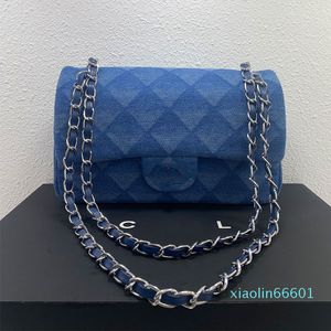 2024 Handtasche Bekleidungsstoffe Luxustasche Denim Handwerkskunst