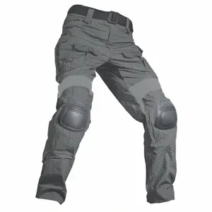 Homens Calças Táticas Militares CP Camoue Multicam Cargo Pant Casual Roupas de Trabalho Combate Airsoft Exército Verde Joelheiras Calças g2u5 #