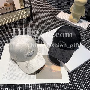 Luksusowe haftowane czapki designer baseball czapka trójkąt czapka letnie filtr przeciwsłoneczny czapka golfowa turna wakacyjna kapelusz wakacyjny