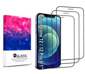 3pack trä fullt lock 9h hårdhetsskärmskydd härdad glas ultralätt HD -film för iPhone 6 7 8 plus x xr xs max 11 12 138429368