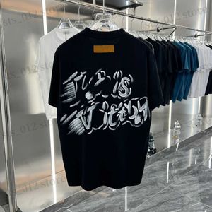 Men's T-Shirts T shirt Limited edition designer t shirt mens womens Style Chest Letters Fashion Sportwear lovers summer shirts European and American sizes T240326