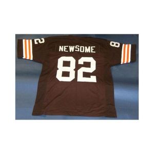 American College Football Wear Men Men Youth Women Vintage Custom 82 Ozzie Newsome Jersey Rozmiar S-5xl lub dowolny numer nazwiska Drop Deliv Otuxn