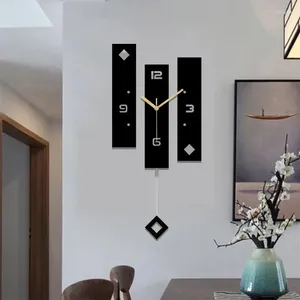 壁時計のホームインテリアクロック用の北欧のモダンなデザインペンドゥルム大型サイズの時計