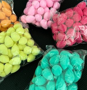 50pcs su damla şekli makyaj sünger güzelliği blender kasa makyaj araçları ve aksesuarları yüz maquillajes al por belediye başkanı 2207222380310