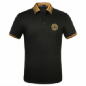 Designer Brand men polos Shirt summer embroidery Man's Polo Shirts Short Sleeve Casual T-Shirts Solid Colour tees