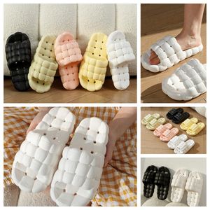 Slippers Homes Shoes GAI Slide Bedrooms Shower Room Warm Plush Living Room Soft Wearing Cotton Slipper Ventilate Woman Men pink white