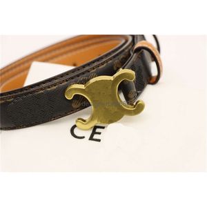 2024SS Designer CE Belts Genuine Leather For Women Fashion Ceinture Narrow 2.5cm Wide Luxury With Women Luxury Belts