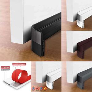 New Bottom Strip Under Weatherstrip Sealing Strips Draft Stopper Door Seal Anti-Cold Gap Blocker Windproof