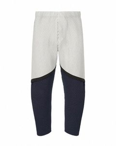 Miyake pieghettato autunno nuovi pantaloni casual da uomo alta elasticità sport casual piedi colorati pantaloni corti da uomo streetwear giapponese P8Y6 #