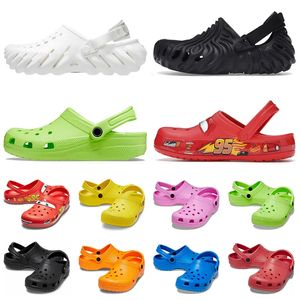 Crocc Echo Classic Handals Sandals Slides Cross-Tie Sandal Mens Womens Kids Slippers Cros Bayaband Slip-On Flip Fladit