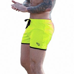 Men's Shorts Nowe letnie sporty Fitn Szybki wyschnięcie oddychające wydrukowane trzypunktowe sali gimnastyczne Koszykówka Koszykówka Y1ZW#