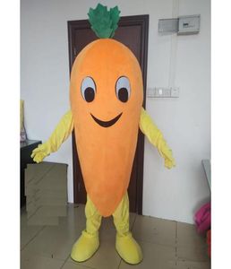 Abito da festival Costume da mascotte carota Halloween Natale Fancy Party Dress Vegetale Personaggio dei cartoni animati Outfit Suit Carnevale Unisex5775863