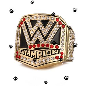 Set di anelli Hall of fame 2016 del campione di wrestling professionista statunitense a grandezza naturale con stampo in acciaio