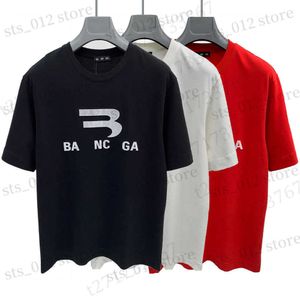 Mens Tshirts 프랑스 맨 TSHIRT 잠금 그래픽 편지 인쇄면 트일리 둥근 목 내구성 클래식 커스터마이즈 스타 같은 의류 럭셔리 디자이너 5 색 Short SL