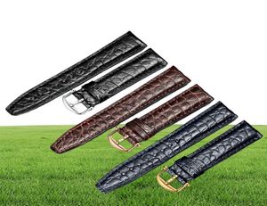 Howk Crocodile skórzany pasek Zastąpienie IWC Oryginalny skórzany pasek Portugalski 7 Portofino Pilot Series Strap T1907083961468