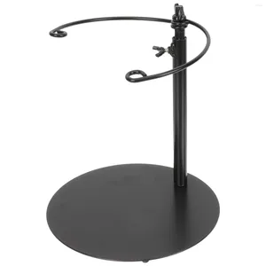 Suporte de mesa para buquê de flores decorativas, suporte de mesa, fixador floral, riser de metal, prateleira de exibição de ferro