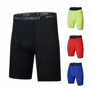 Krótki 3LG unisex nogawki ciasna siłownia biegowa Fitn Men Compri Compres Pants Pants M L Gym Fitn Sports Leggins Qu p8x4#