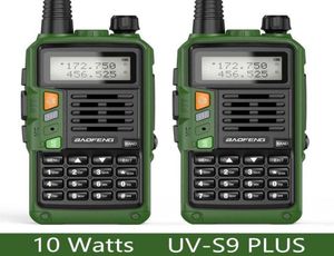 Walkie Talkie Baofeng UVS9 Plus UHF VHF Dual Band 10W High Power Transceiver Upgraded Version Of UV5R Ham Two Way RadioWalkieWal4345748