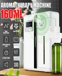 Umidificatori 160ml Aroma Intelligente Fragranza Macchina Funzione timer Unità di profumo Diffusore di olio essenziale per la casa El Office4768376