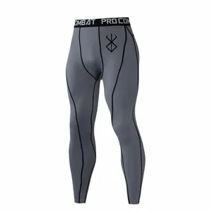 mens pantaloni stretti da palestra Compri Quick Dry Fit abbigliamento sportivo da corsa collant da uomo Legging Fitn Training sexy Sport Gym Leggings n6YM #